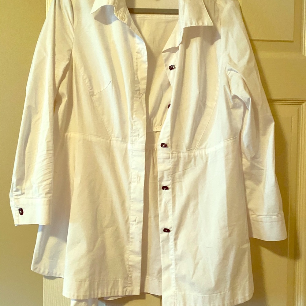 Connie K white blouse.